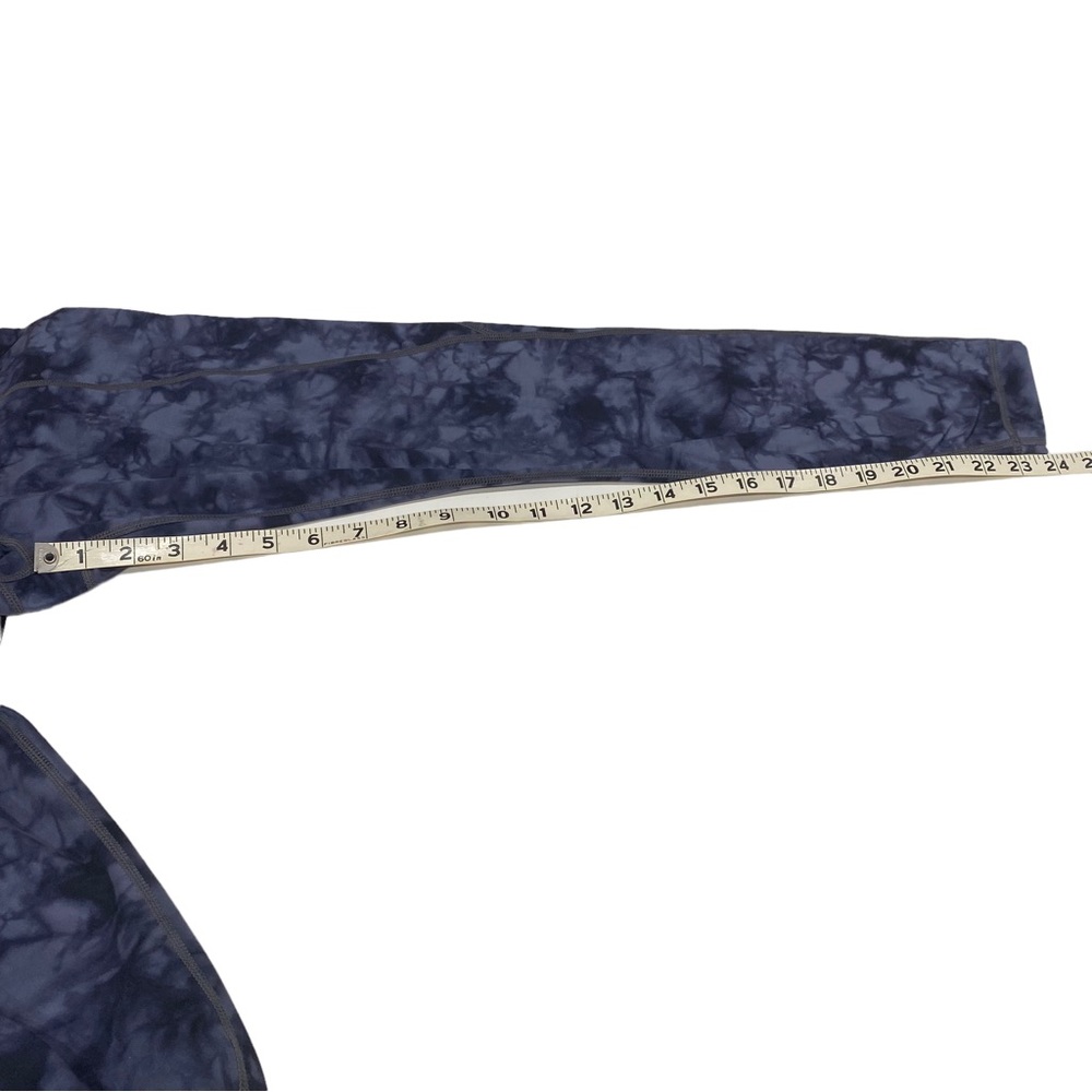 ATHLETA  POWERVITA SALUTATION HIGH-RISE 7/8 TIE DYE BLUE LEGGINGS SIZE SMALL - Picture 12 of 16